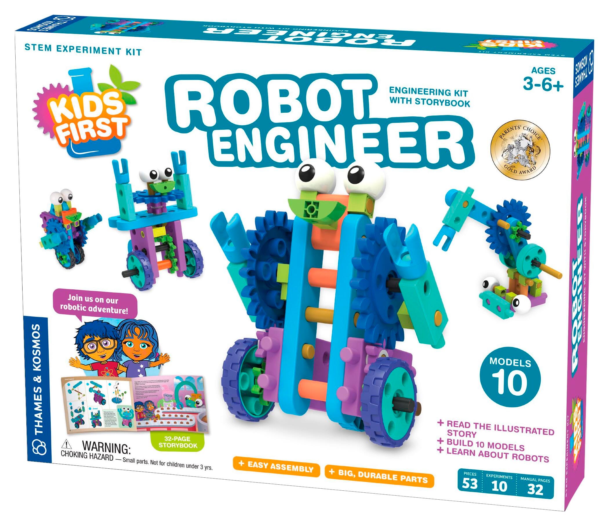 Kids First Robot Engineer Building Set 2013736
